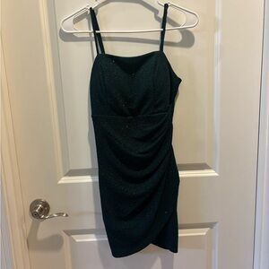 Crystal Doll Black Mini Dress